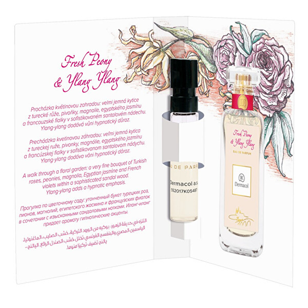 Dermacol Parfémovaná voda Fresh Peony & Ylang Ylang tester 2 ml