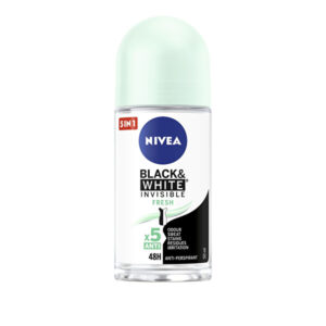 Nivea Kuličkový antiperspirant Invisible Fresh Black&White 48H (Anti-Perspirant) 50 ml