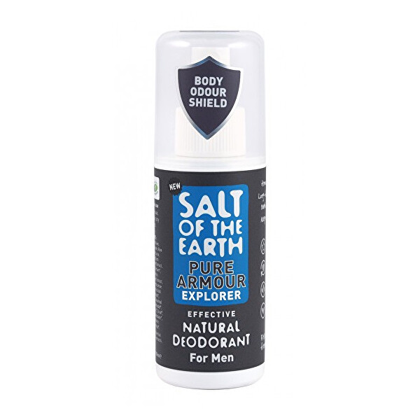 Salt Of The Earth Přírodní deodorant ve spreji pro muže Pure Armour Explorer (Natural Deodorant) 100 ml
