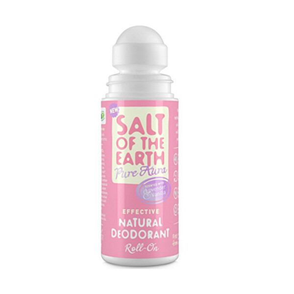 Salt Of The Earth Přírodní kuličkový deodorant s levandulí a vanilkou Pure Aura (Natural Deodorant) 75 ml