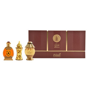 Al Haramain Majmouaati - 1 x EDP + 2 x parfémovaný olej - SLEVA - bez celofánu
