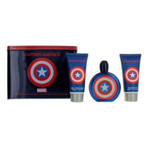 EP Line Captain America - EDT 100 ml + balzám po holení 100 ml + sprchový gel 100 ml