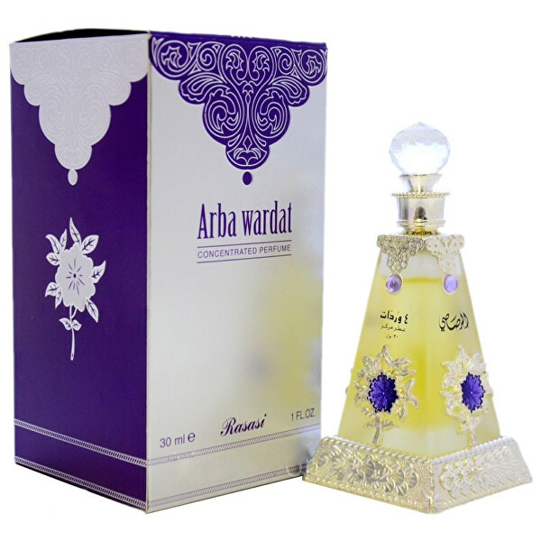 Rasasi Arba Wardat - parfémovaný olej 30 ml