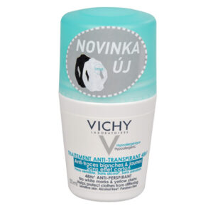 Vichy 48hodinový kuličkový antiperspirant proti bílým a žlutým skvrnám 50 ml
