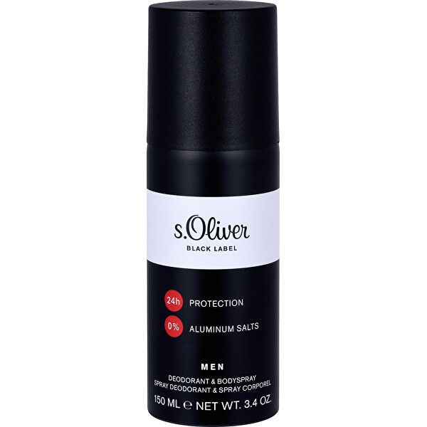 s.Oliver Black Label - deodorant ve spreji 150 ml