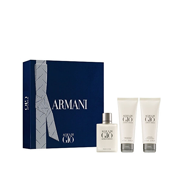 Armani Acqua Di Gio Pour Homme - EDT 50 ml + sprchový gel 75 ml + balzám po holení 75 ml