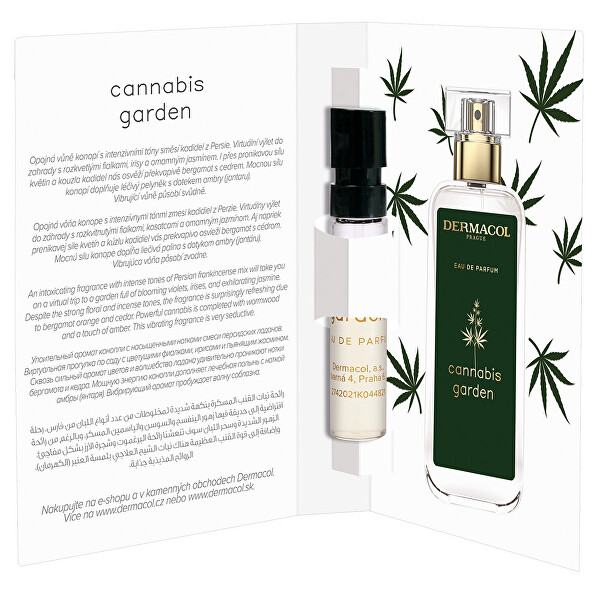 Dermacol Parfémovaná voda Cannabis Garden tester 2 ml