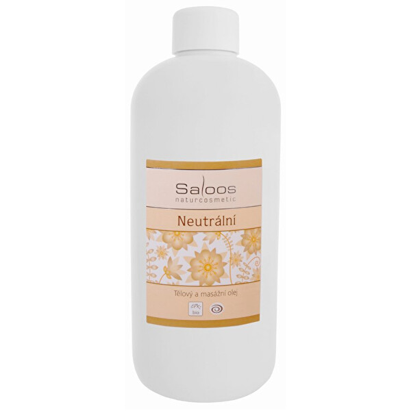 Saloos Bio tělový a masážní olej - Neutrální 250 ml