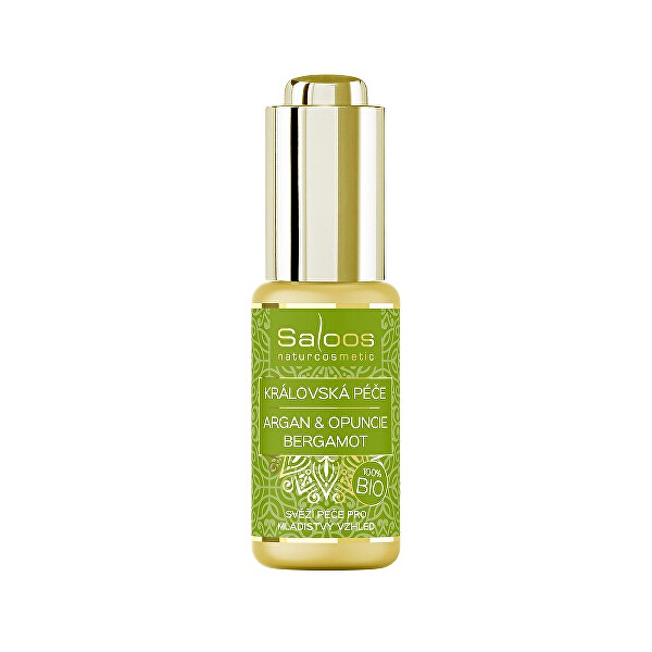 Saloos Královská péče Argan & Opuncie-Bergamot 20 ml