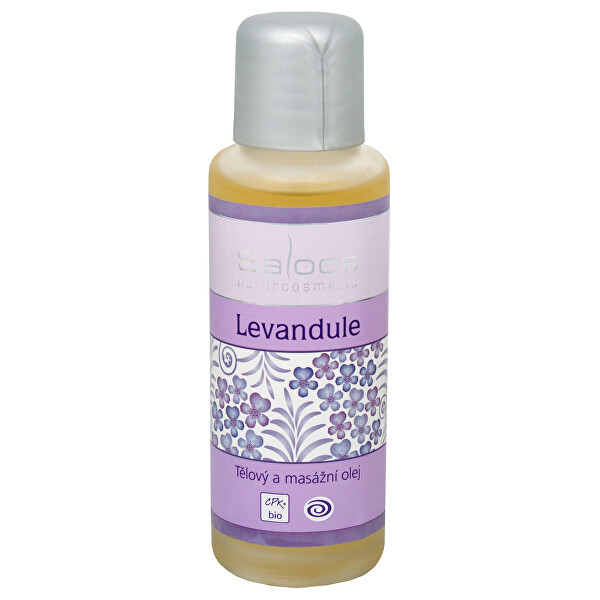 Saloos Bio tělový a masážní olej - Levandule 125 ml