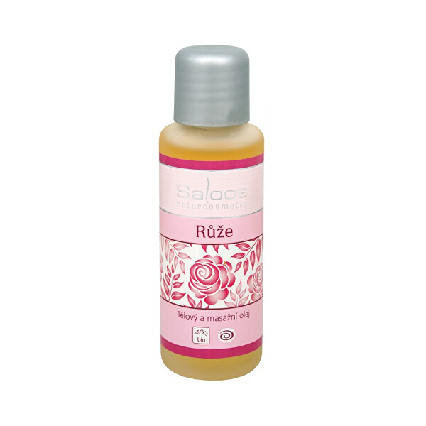 Saloos Bio tělový a masážní olej - Růže 50 ml