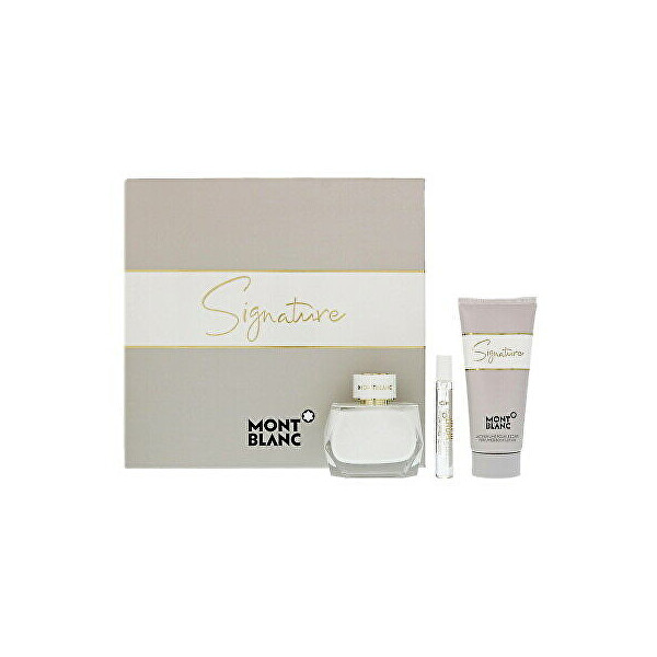 Mont Blanc Signature - EDP 90 ml + tělové mléko 100 ml + EDP 7