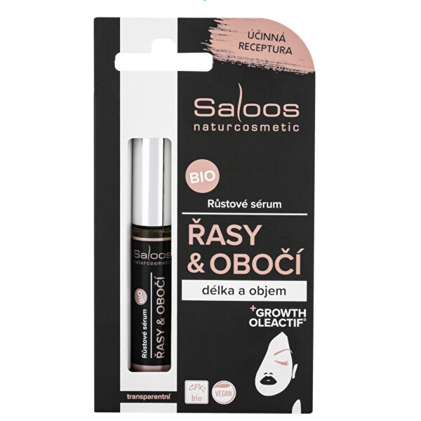 Saloos Růstové sérum na řasy a obočí BIO 7 ml
