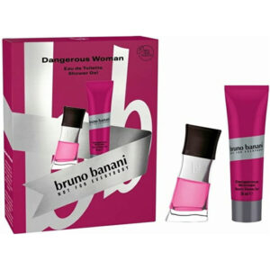 Bruno Banani Dangerous Woman - EDT 30 ml + sprchový gel 50 ml
