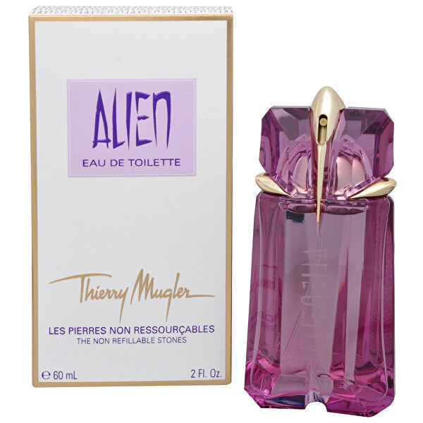 Thierry Mugler Alien - EDT (neplnitelná) - SLEVA - bez celofánu 60 ml